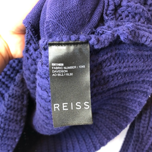 Reiss Davidson Chunky Knit Jumper Sweater - Picture 5 of 7